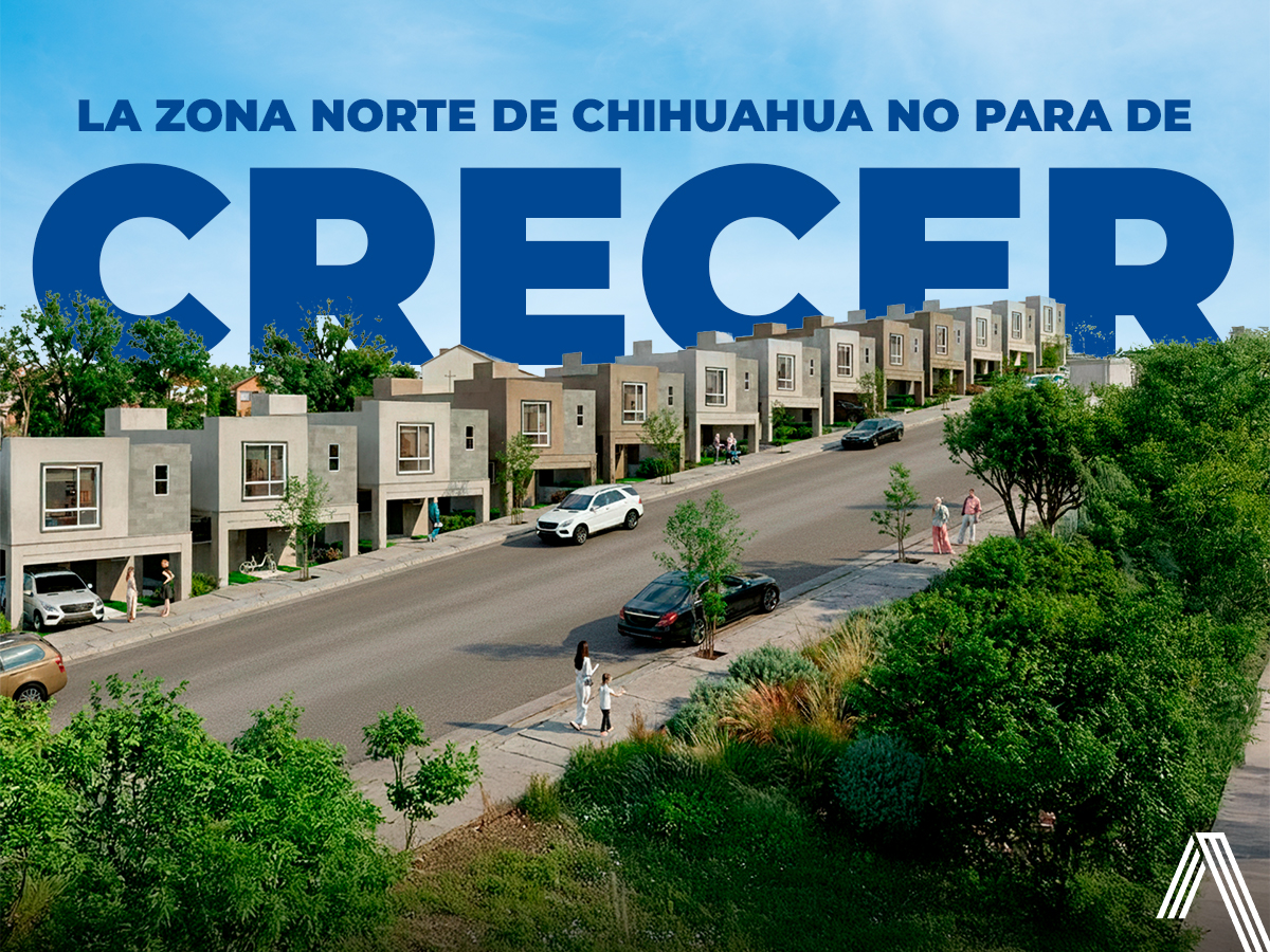 Crecimiento en la Zona Norte de Chihuahua,, en zona Santa Clara.
